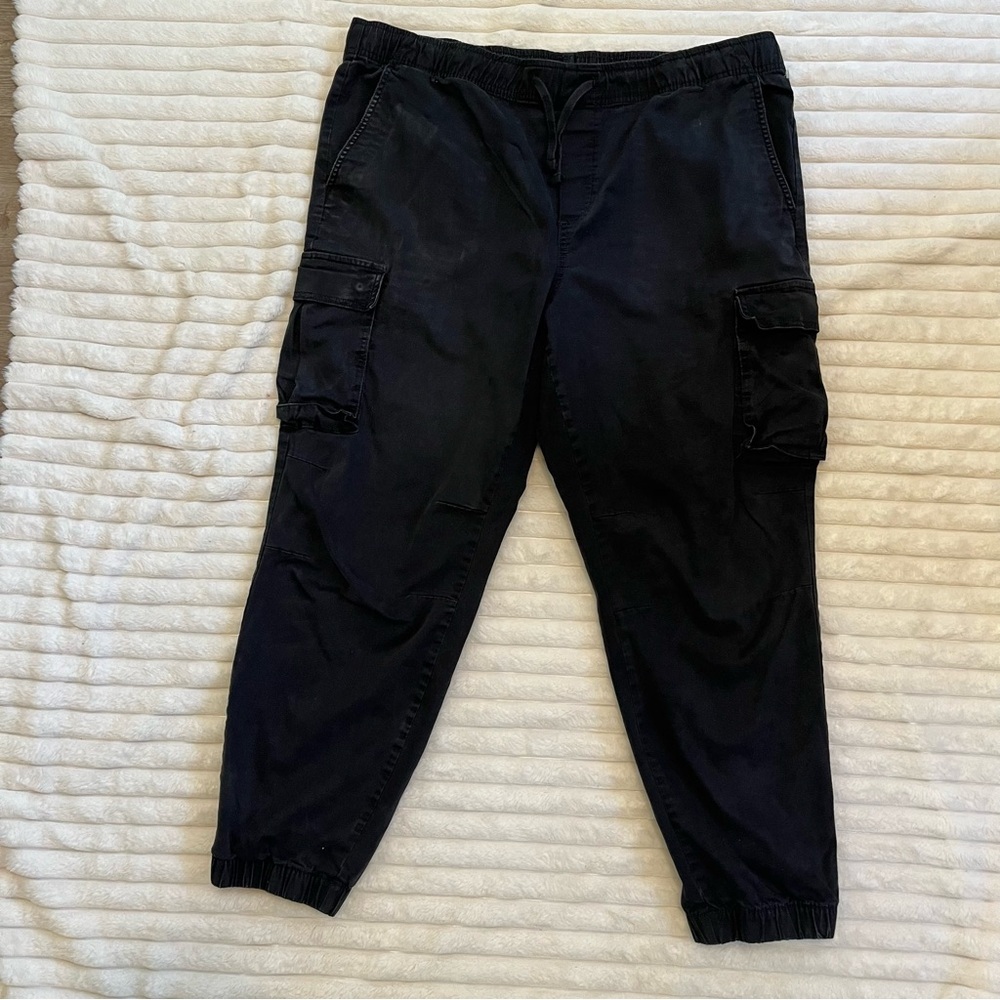 No Boundaries Men's Dark Cargo Pants XL (40-42)